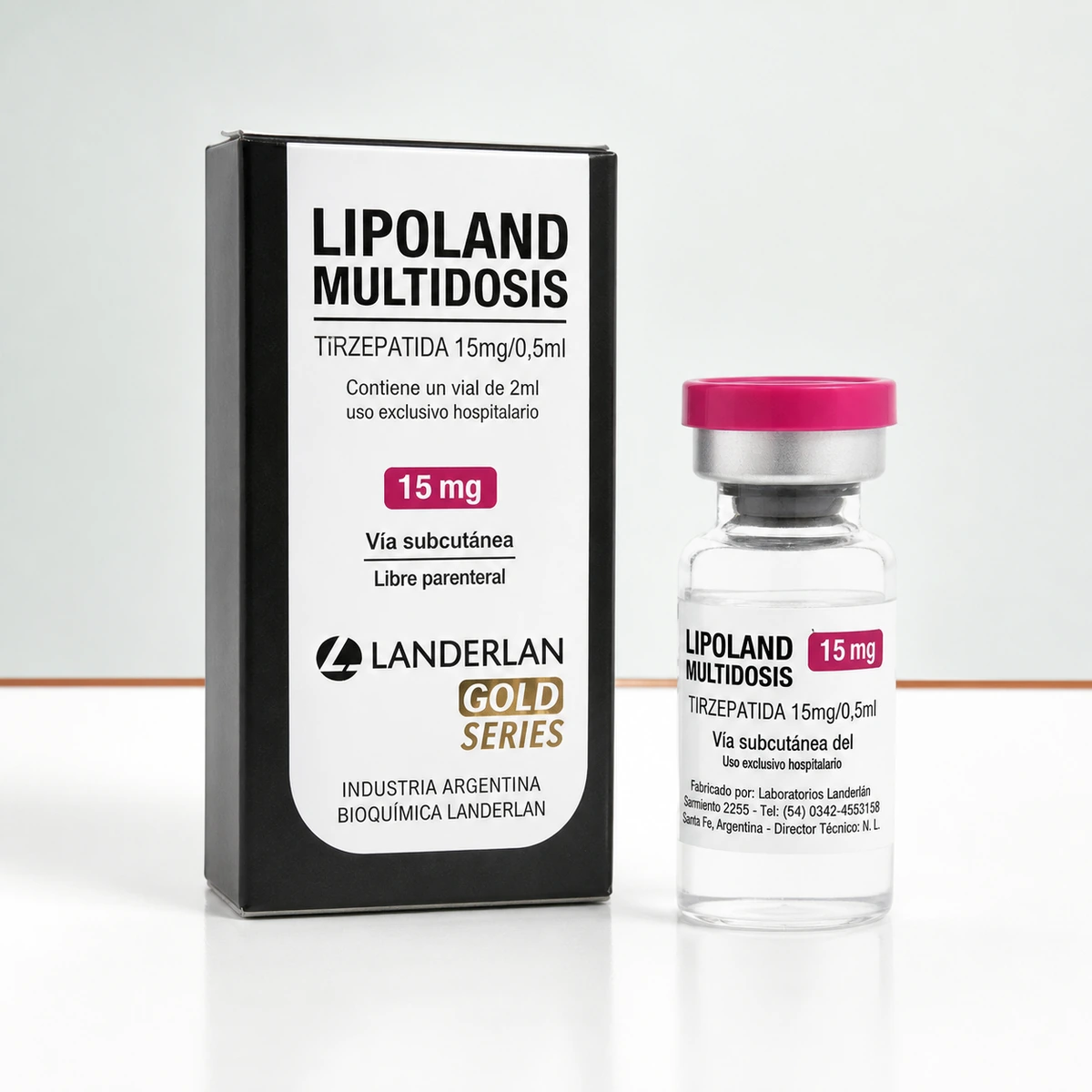 TIRZEPATIDA LIPOLAND 1 AMP 15MG