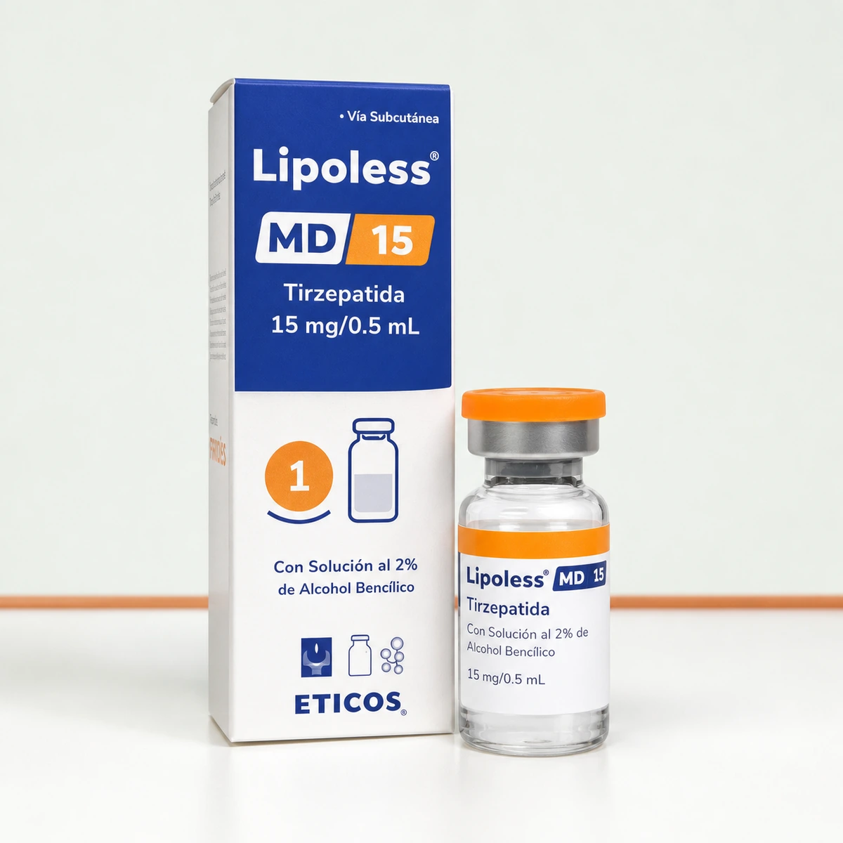TIRZEPATIDA LIPOLESS 1 AMP 15MG