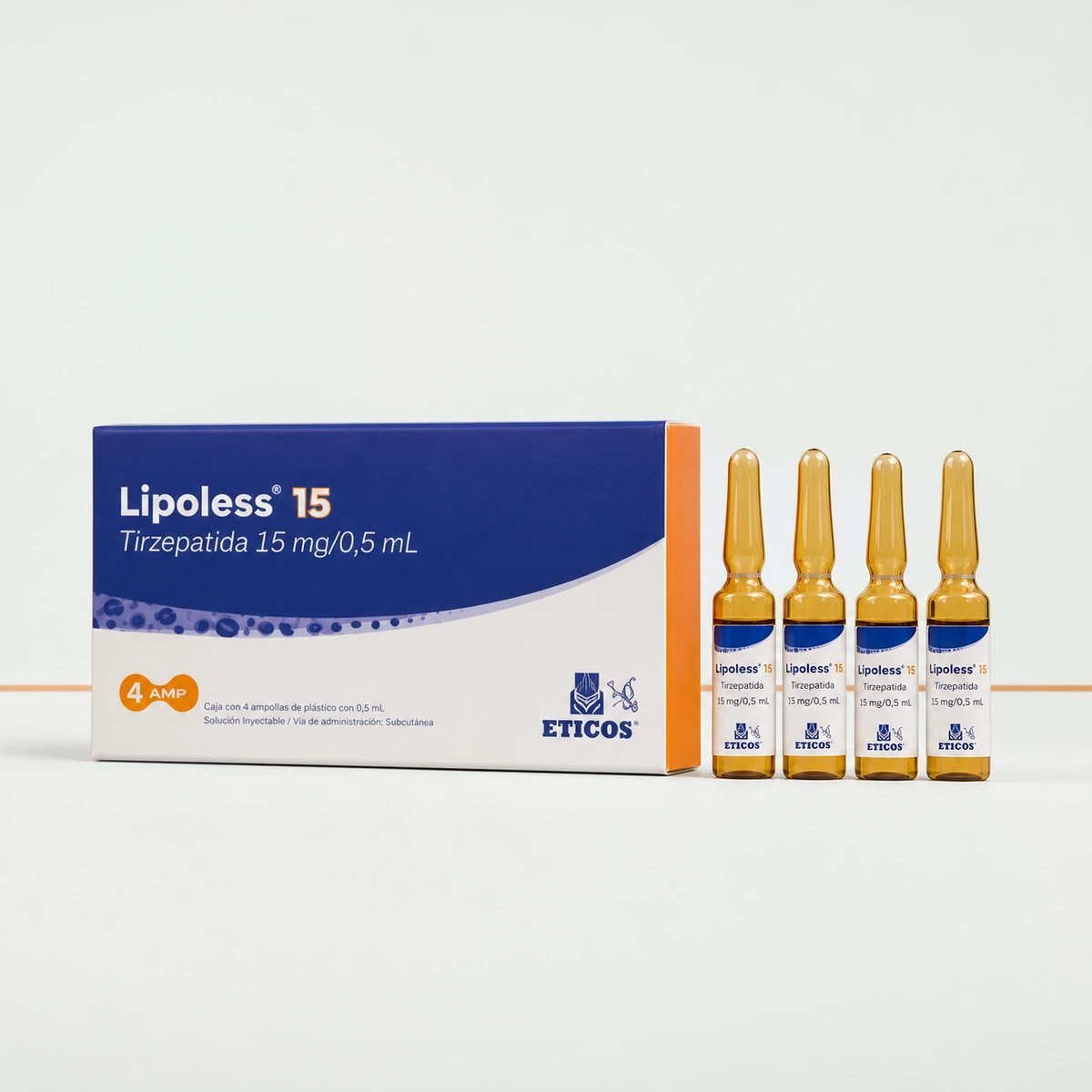 TIRZEPATIDA LIPOLESS 4 AMP 15MG