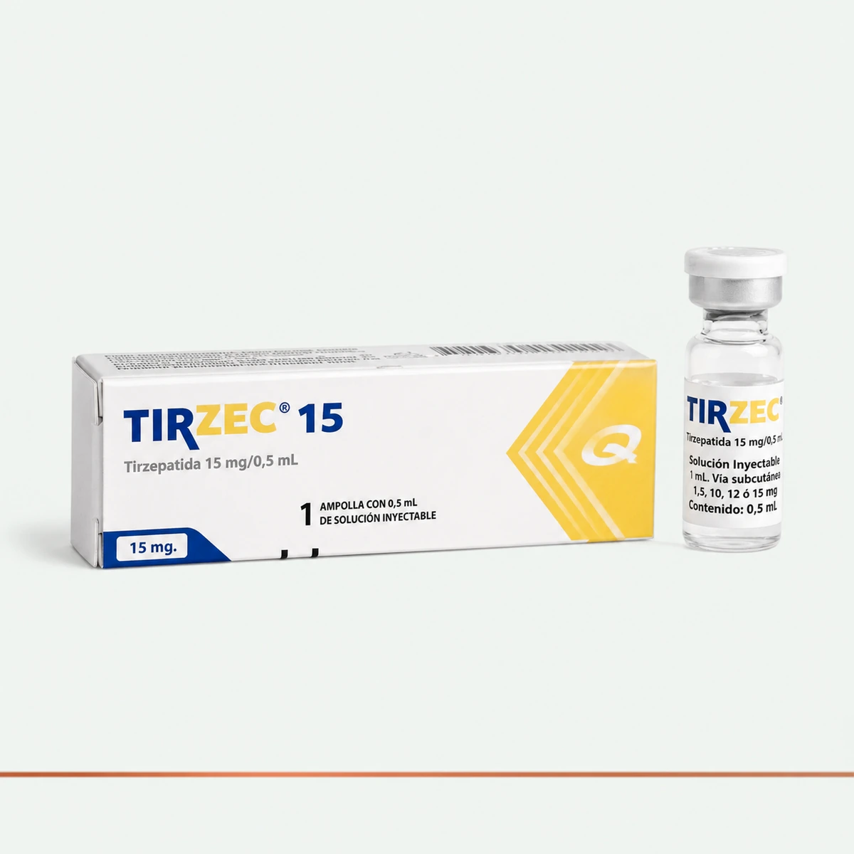 TIRZEPATIDA TIRZEC 15MG 1AMP