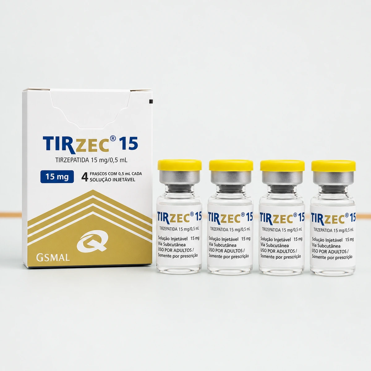 TIRZEC 15 · 4 VIALES