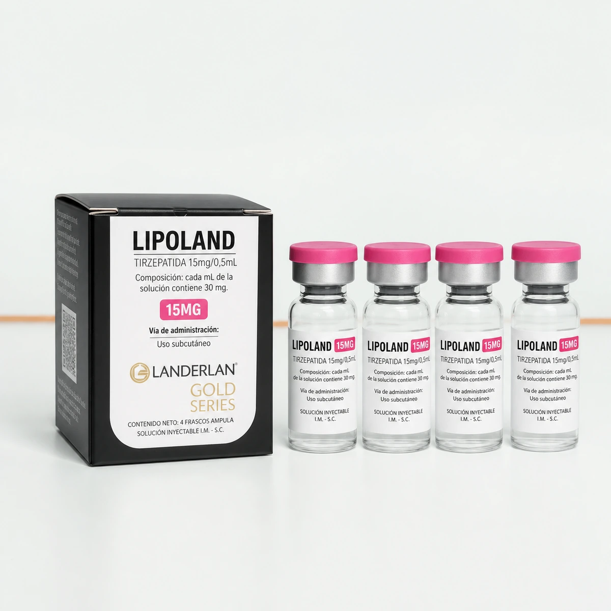 TIRZEPATIDA LIPOLAND 4 AMP 15MG