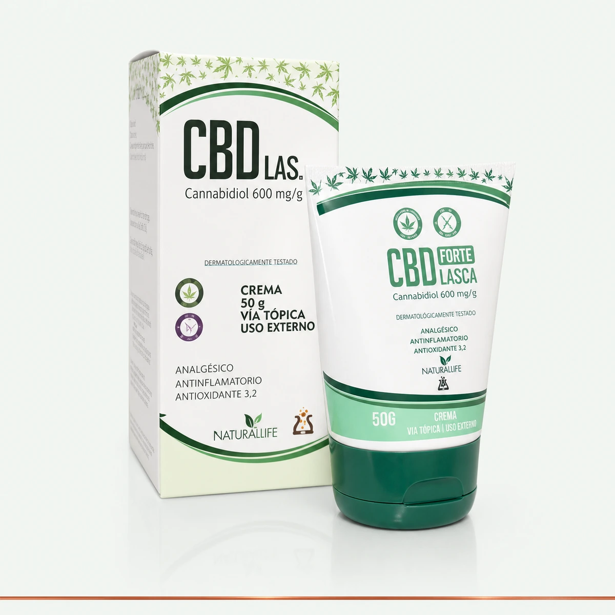 MED POMADA CBD FORTE LASCA NATURALLIFE 50G