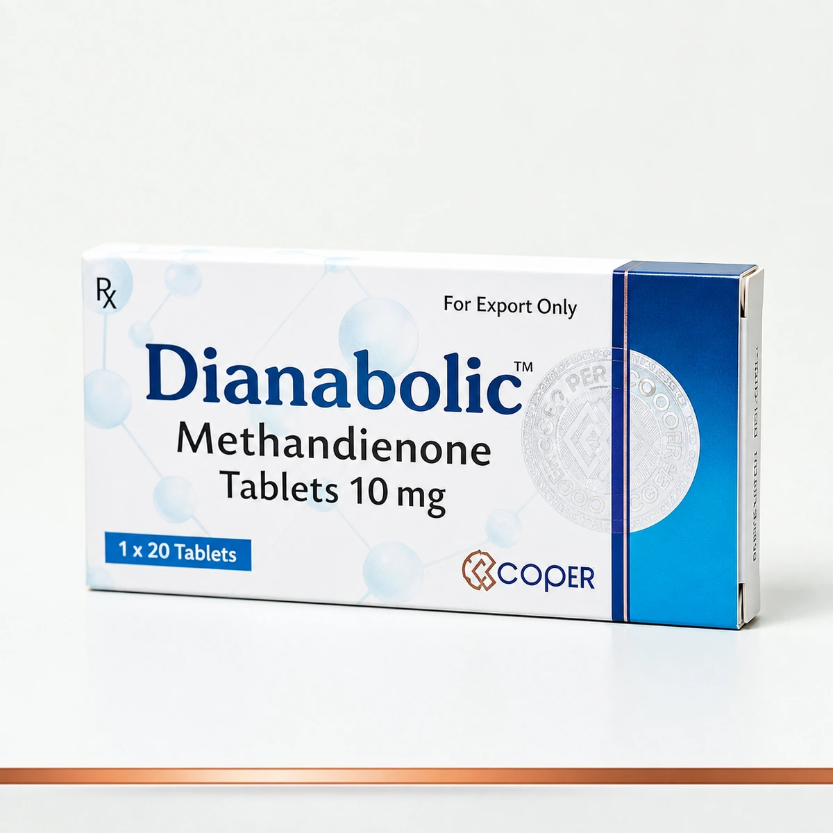 ANAB METHANDIENONE DIANABOLIC COOPER 10MG