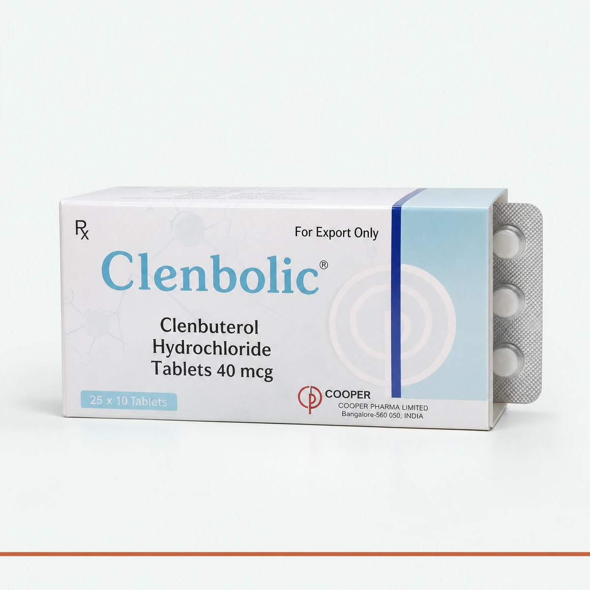 ESTI CLEMB CLENBOLIC COOPER 40MCG