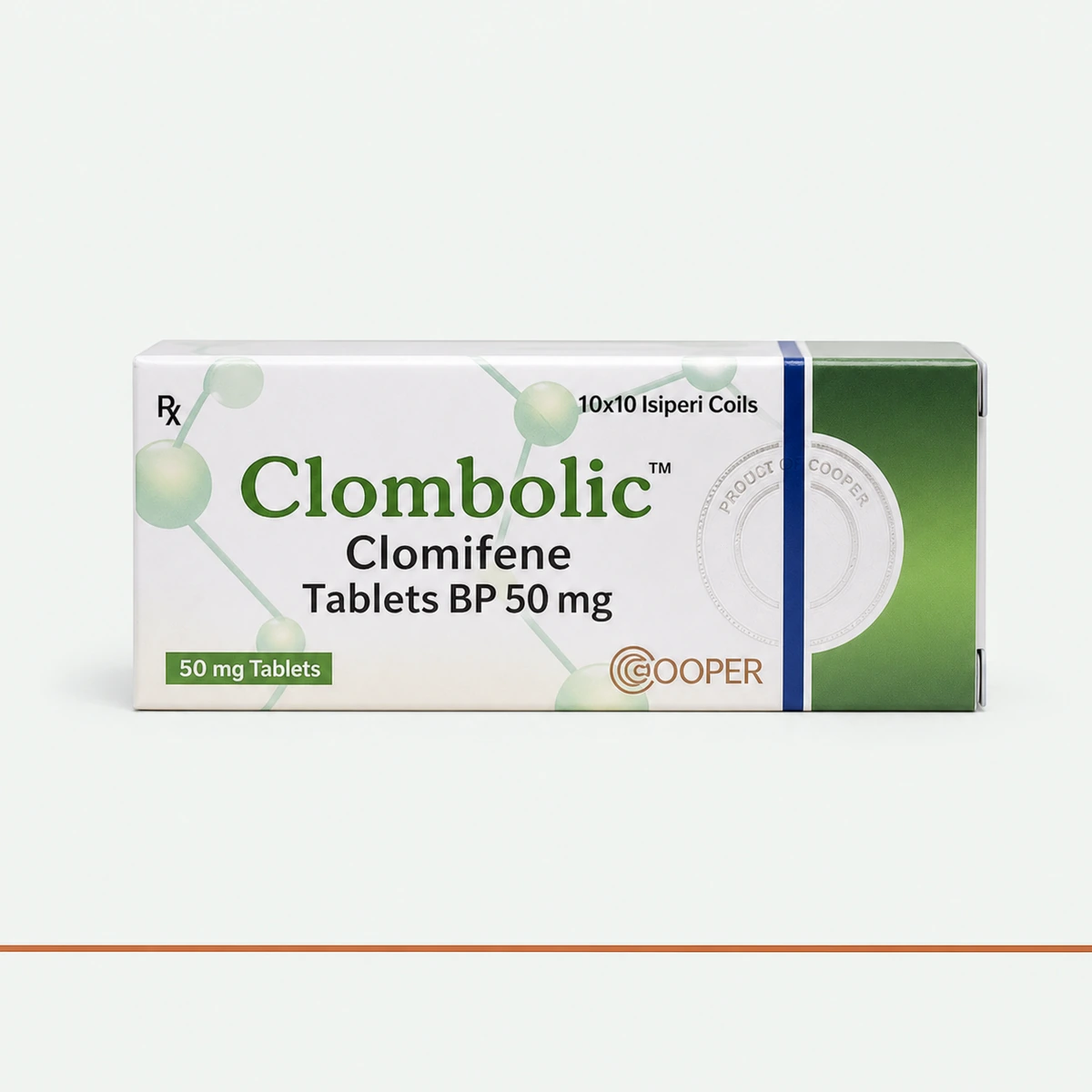 MED CLOMIFENE CLOMBOLIC COOPER 50MG