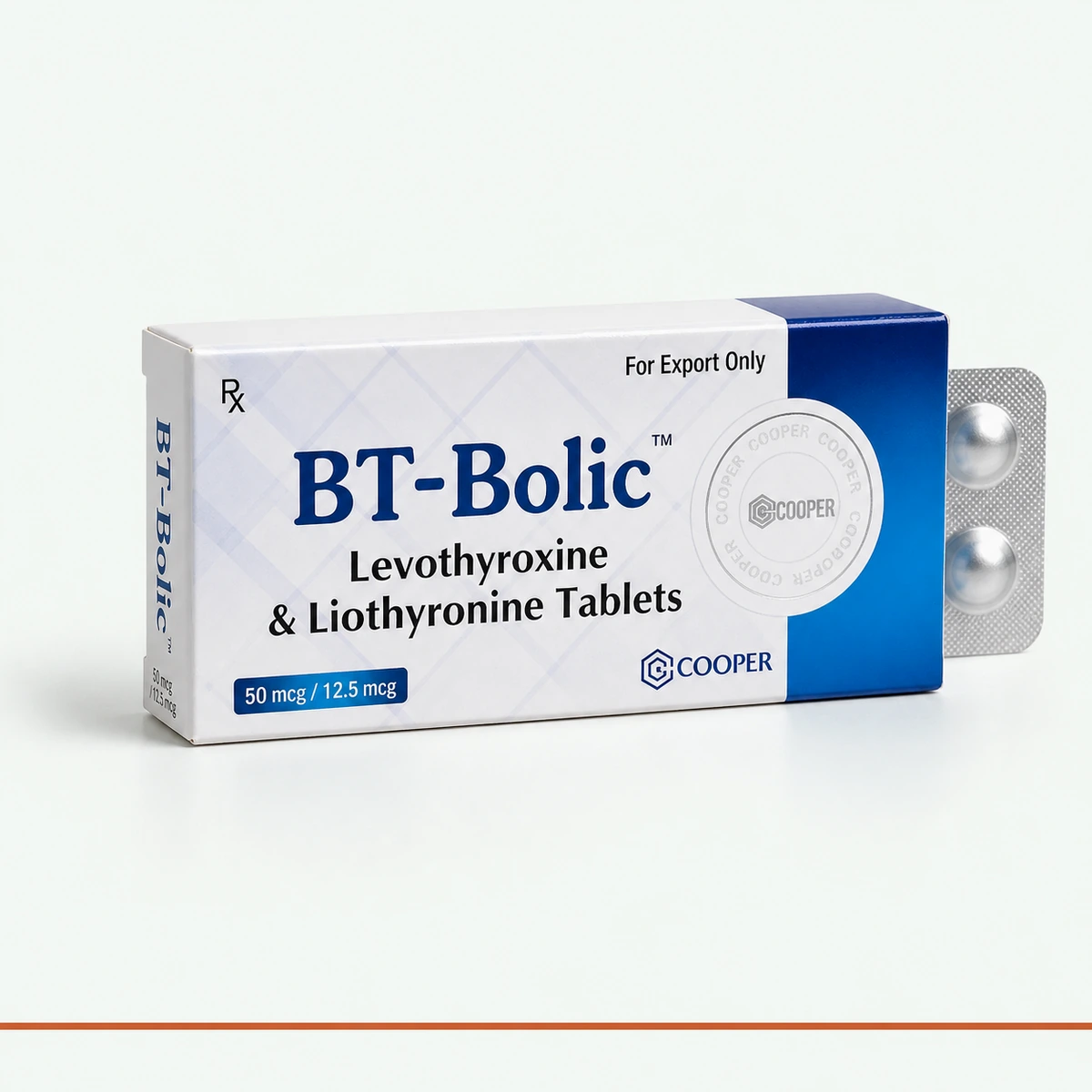 MED LEVOTHY+LIOTHY BT-BOLIC COOPER 50MCG+12.5MCG