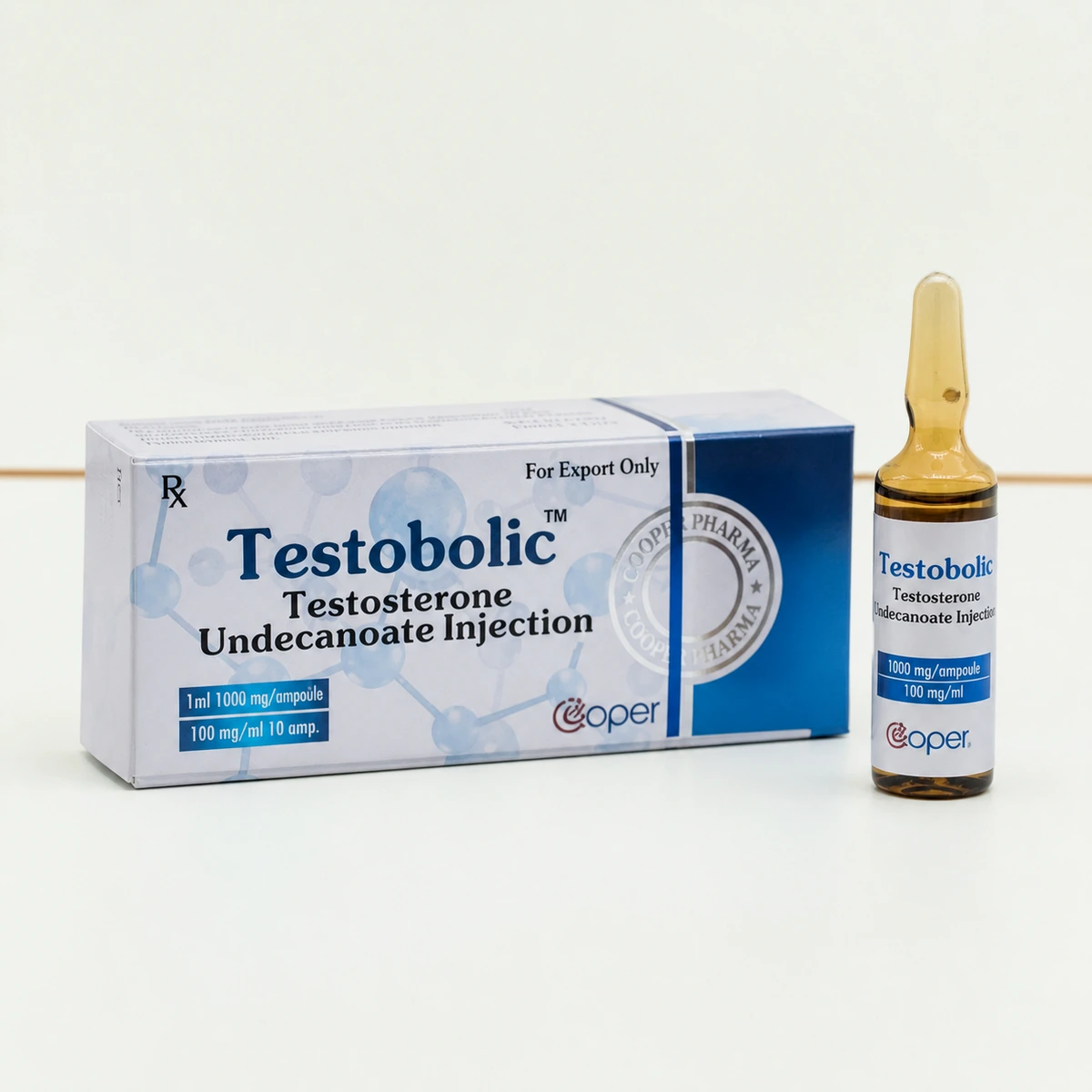 TESTO UNDECA TESTOBOLIC COOPER 1000MG