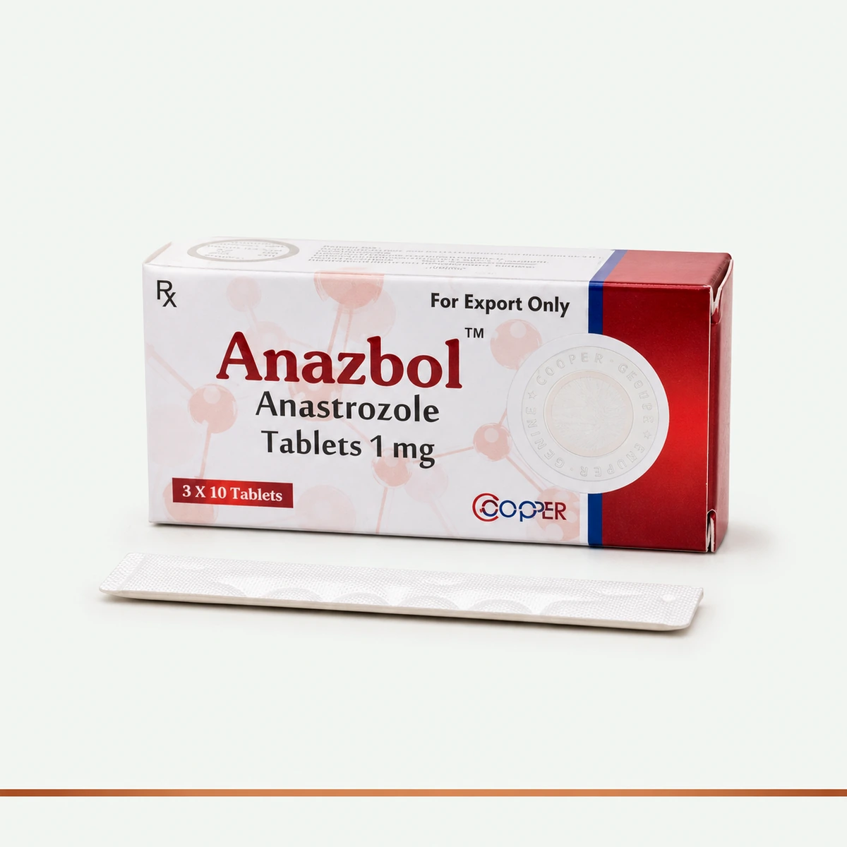 MED ANASTROZOLE ANAZBOL COOPER 1MG