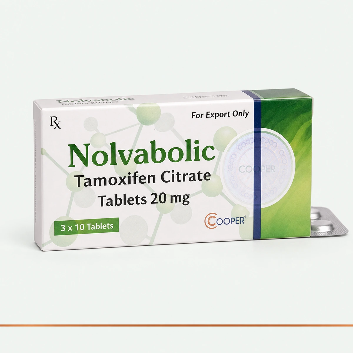 MED TAMOXIFEN CITRATO NOLVABOLIC COOPER 20MG