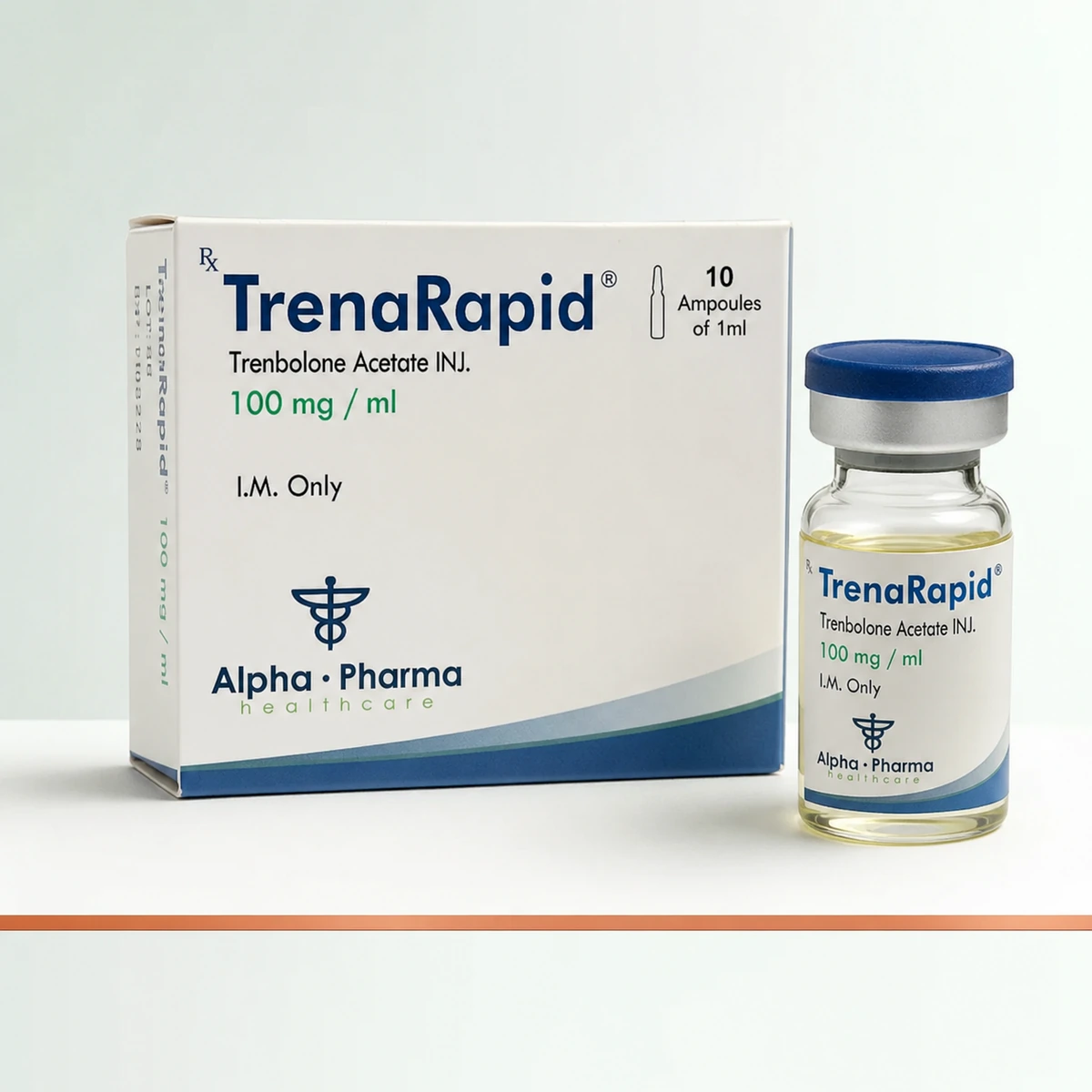 ANAB TREMBO ACETATO TRENARAPID ALPHA PHARMA 100MG