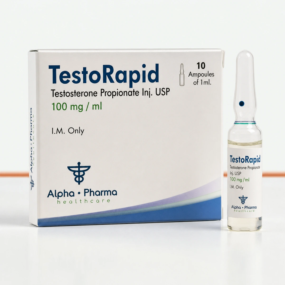 TESTO PROP TESTORAPID ALPHA PHARMA 100MG