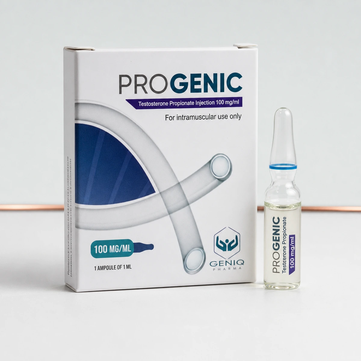 TESTO PROP PROGENIC GENIQ 100MG
