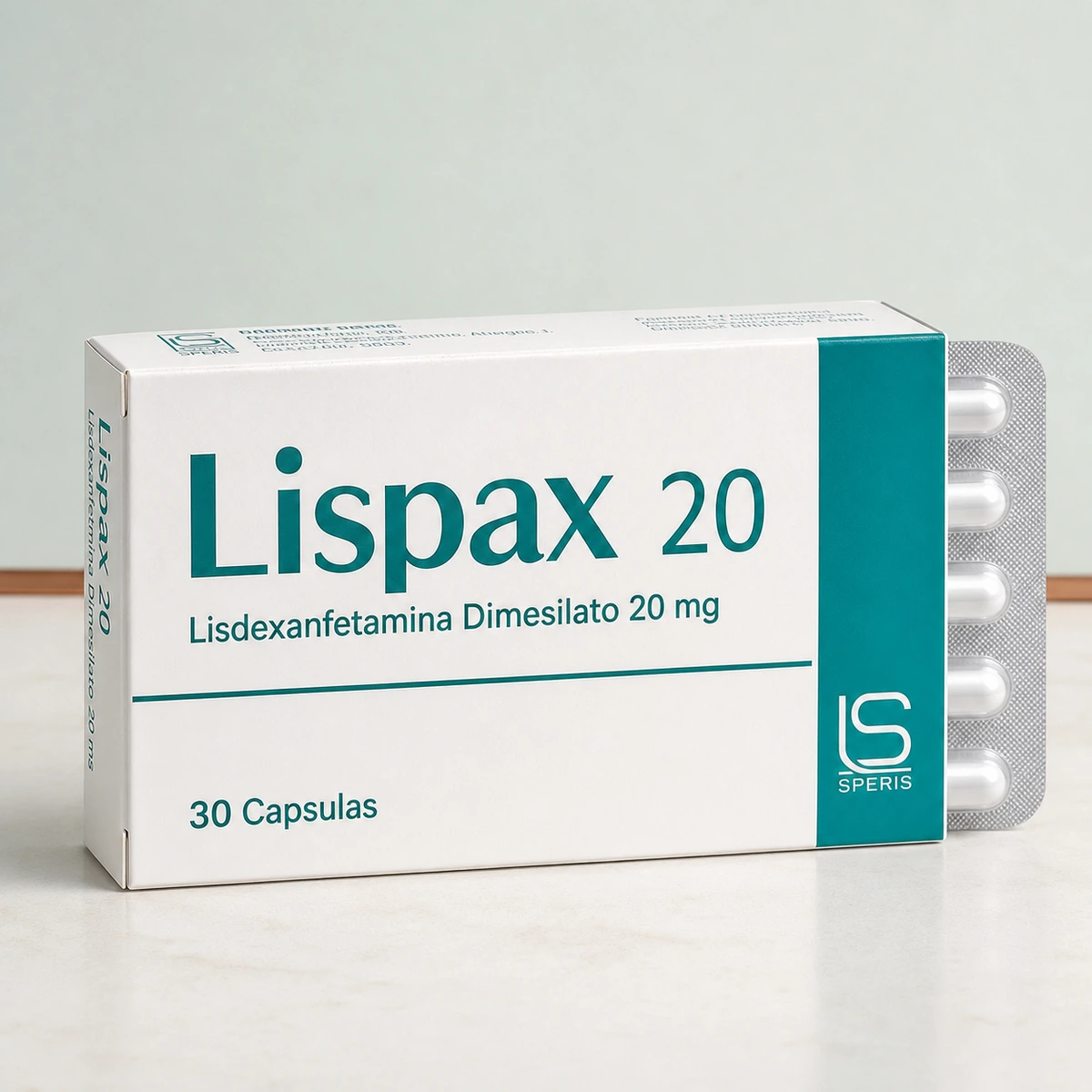 MED VENVANSE LISPAX 20MG